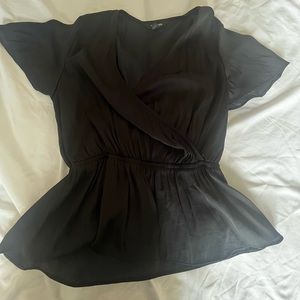 black crossover top from express!